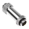 Bitspower Aqua-Pipe II (41-69mm) para depósito de compensación - Rosca G1/4, Plata brillante