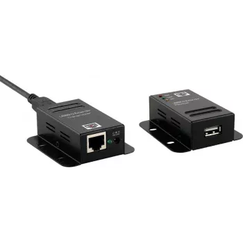 ROLINE Extensor USB 2.0 hasta 50 m, Negro