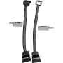FlashForge C4 Conjunto de cable adaptador de extrusor L+R para impresora 3D