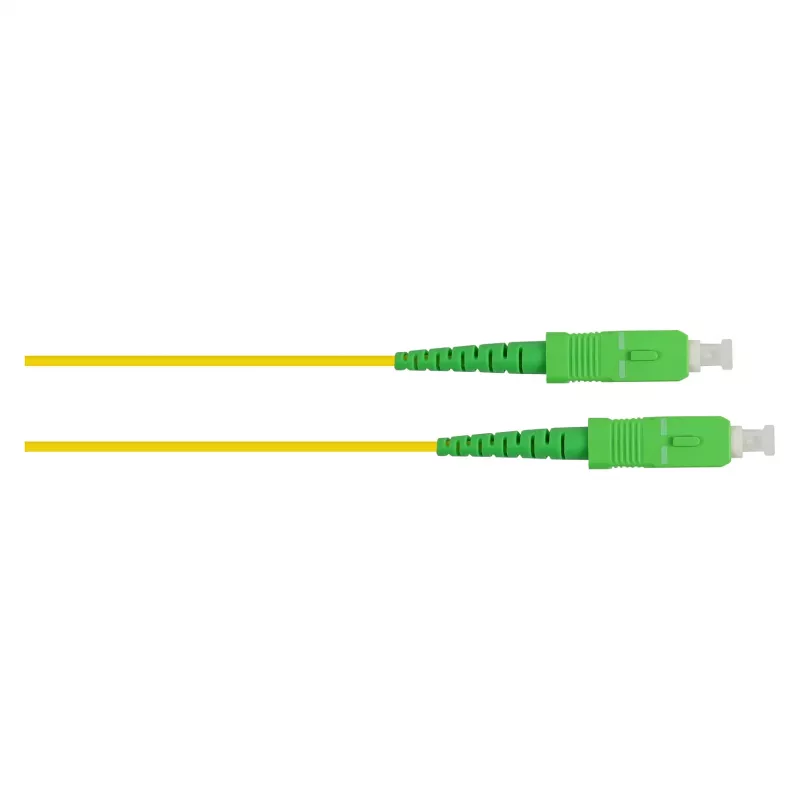 Good Connections Cable de parcheo de fibra óptica OS2 Monomodo Simplex LC/SC 9/125µm 20m Amarillo
