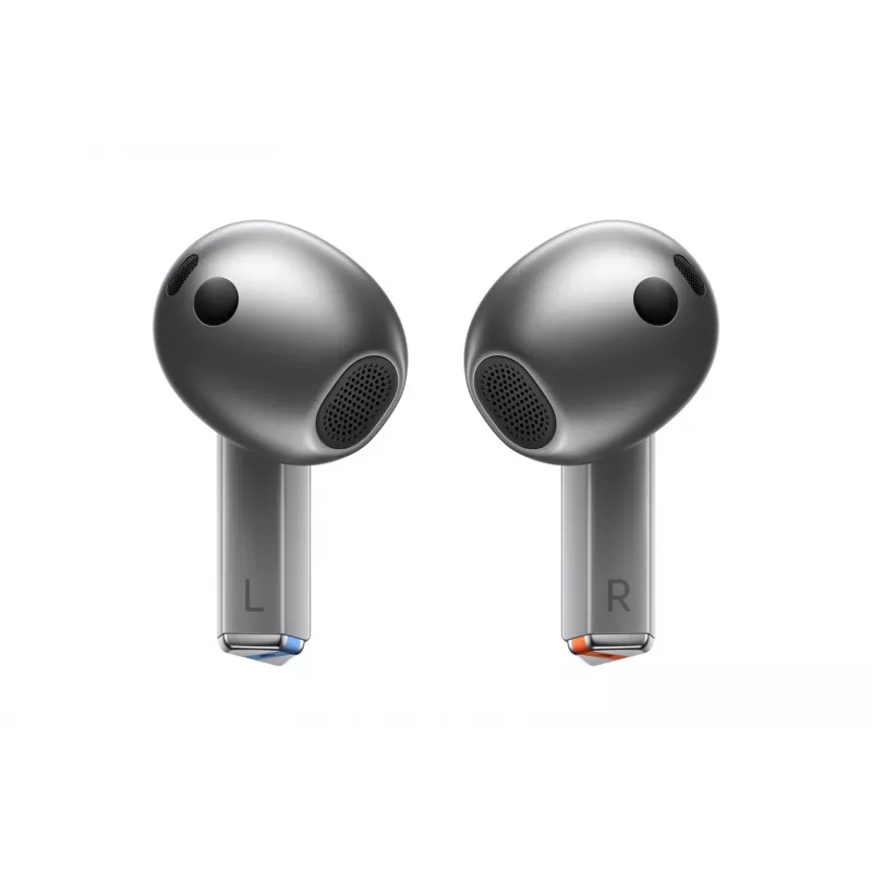 Samsung Galaxy Buds3 True Wireless Stereo (TWS) Auriculares in-ear con cancelación activa de ruido, Bluetooth 5.4, IP57, Plata
