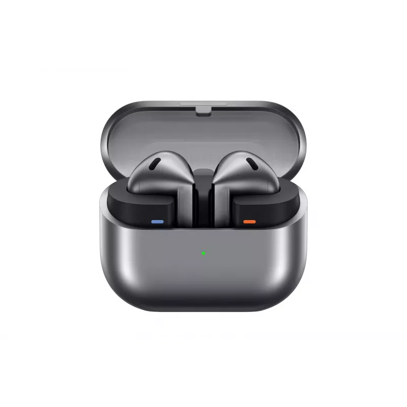 Samsung Galaxy Buds3 True Wireless Stereo (TWS) Auriculares in-ear con cancelación activa de ruido, Bluetooth 5.4, IP57, Plata