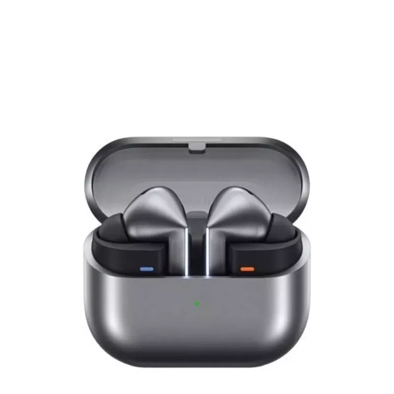 Samsung Galaxy Buds3 True Wireless Stereo (TWS) Auriculares in-ear con cancelación activa de ruido, Bluetooth 5.4, IP57, Plata