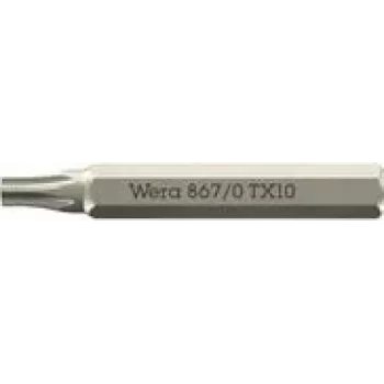 Wera 867 Micro Torx Punta Torx T10 1 unidad (05058133001)