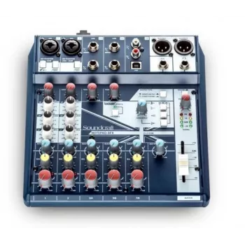 Soundcraft Notepad-8FX Mesa de mezclas analógica con efectos Lexicon