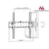 MACLEAN MC-665 Soporte de pared fijo para TV de 32-55