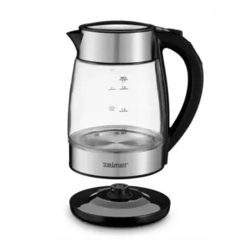 Zelmer ZCK8026 Hervidor de agua 1,7 L 2200 W Negro, Transparente