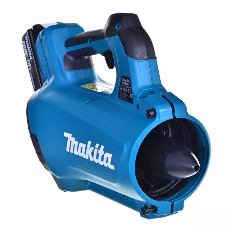 Makita DUB184RT Soplador de hojas a batería 176 km/h 18 V Negro Azul