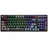 A4Tech Bloody S98 Sports Lime Teclado mecánico, interruptores BLMS Red Plus, 98 teclas compacto, retroiluminación RGB, USB-C extraíble