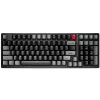A4Tech Bloody S98 Sports Lime Teclado mecánico, interruptores BLMS Red Plus, 98 teclas compacto, retroiluminación RGB, USB-C extraíble