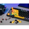 A4Tech Bloody S98 Sports Lime Teclado mecánico, interruptores BLMS Red Plus, 98 teclas compacto, retroiluminación RGB, USB-C extraíble