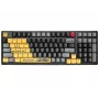 A4Tech Bloody S98 Sports Lime Teclado mecánico, interruptores BLMS Red Plus, 98 teclas compacto, retroiluminación RGB, USB-C extraíble
