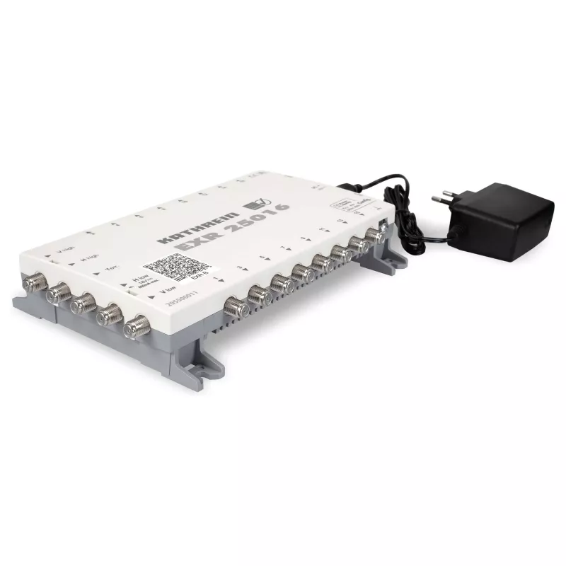 Kathrein EXR 25016 multiswitch de satélite con 16 salidas y fuente de alimentación integrada