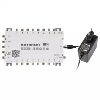 Kathrein EXR 25016 multiswitch de satélite con 16 salidas y fuente de alimentación integrada