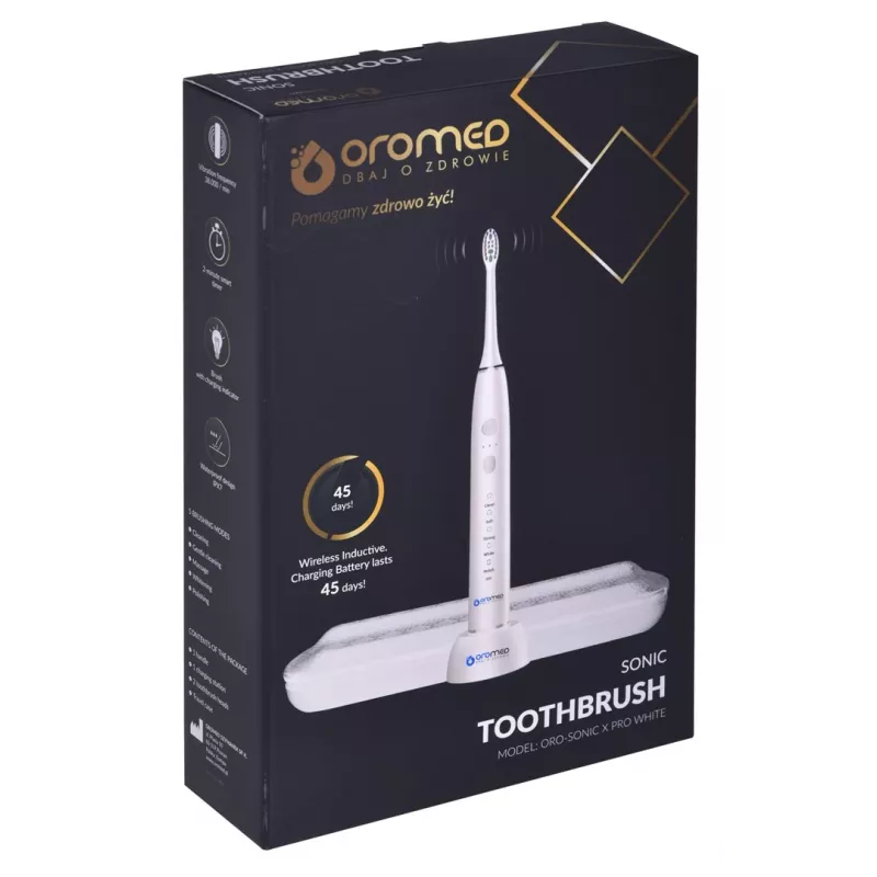 oromed ORO-SONIC X PRO WHITE cepillo de dientes sónico