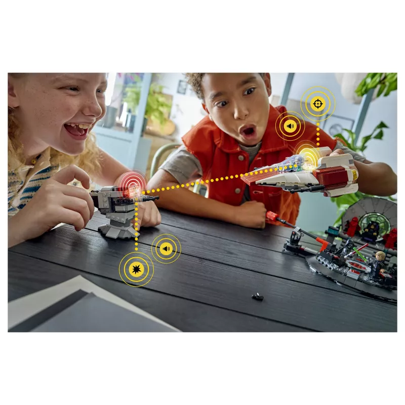 LEGO Star Wars SMART Play: A-Wing y el duelo en la sala del trono (75427)