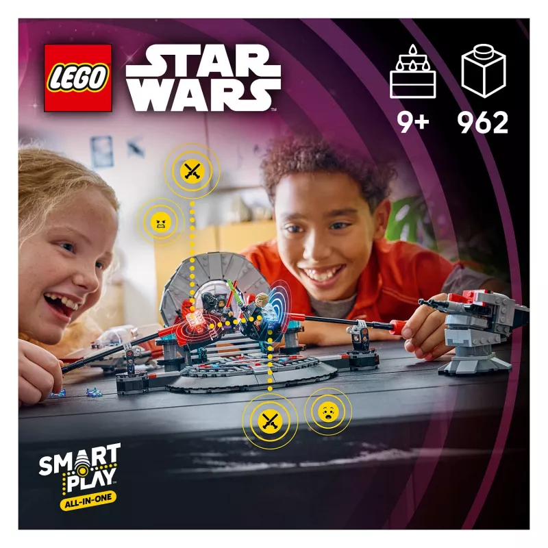 LEGO Star Wars SMART Play: A-Wing y el duelo en la sala del trono (75427)