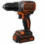 Black & Decker BL186KB-QW taladro percutor sin escobillas a batería 18V 1650 RPM (2 baterías de 1.5Ah, cargador, maletín)