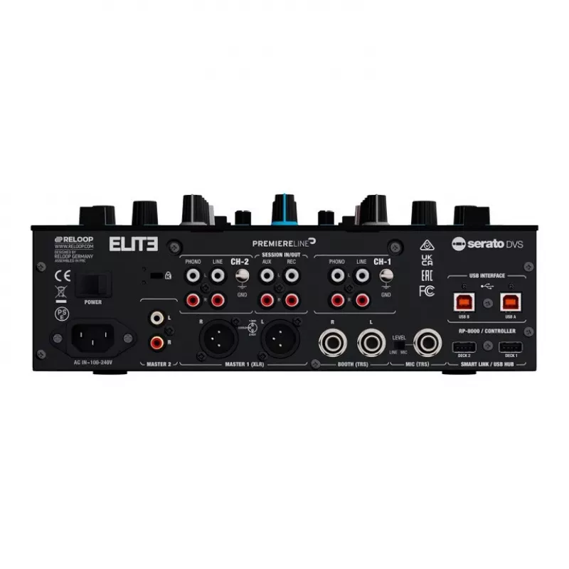 RELOOP Elite – mezclador DVS profesional de 2 canales para Serato DJ Pro