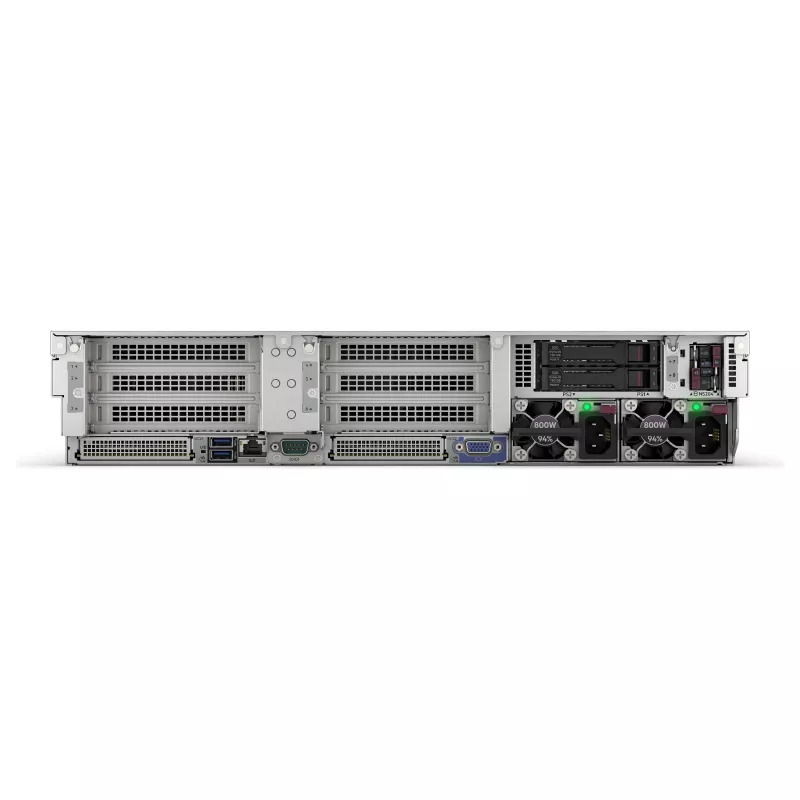 HPE ProLiant DL380 Gen11 servidor rack 2U - Intel Xeon Silver 4510 12 núcleos 2.4GHz - 64GB DDR5 - 2x480GB SSD - MR408i-o - 2x1000W PSU