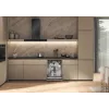 Whirlpool W7IHT40T lavavajillas integrable, 15 cubiertos, 8 programas, 6th Sense, tercera bandeja, apertura automática de la puerta