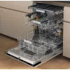 Whirlpool W7IHT40T lavavajillas integrable, 15 cubiertos, 8 programas, 6th Sense, tercera bandeja, apertura automática de la puerta