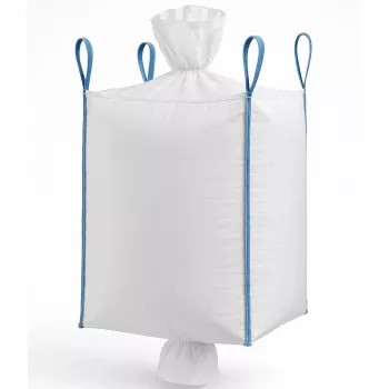 EXTRALINK Big Bag U+2 110x110x175cm 1300kg con boquilla de salida