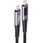 shiverpeaks cable de carga USB-C 2.0 240W PD A/V/W Display 1,0m (BS14-59025)