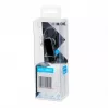 iBox BH4 auricular Bluetooth inalámbrico de gancho negro