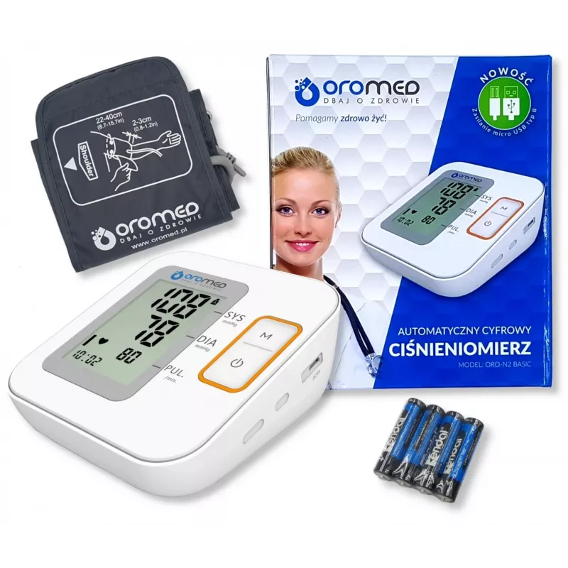 oromed Oro-Med ORO-N2 BASIC tensiómetro de brazo