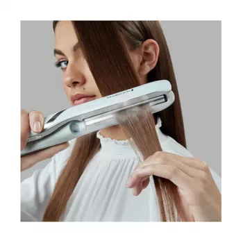 Plancha de pelo Remington Hydraluxe Pro S9001 blanca