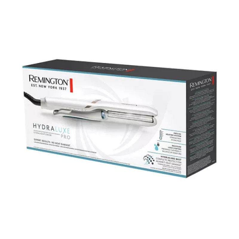Plancha de pelo Remington Hydraluxe Pro S9001 blanca