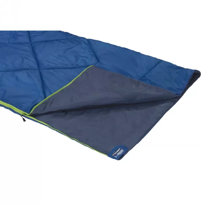 Saco de dormir High Peak Patrol Blanket azul/azul oscuro