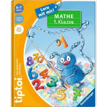 RAVENSBURGER tiptoi ¡Aprende conmigo! Matemáticas 1.º de primaria libro de aprendizaje interactivo