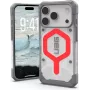 URBAN ARMOR GEAR UAG Pathfinder MagSafe Case & Detachable Lanyard Bundle para Apple iPhone 17 Pro - Active Lava (Transparent Red) & Black/Graphite