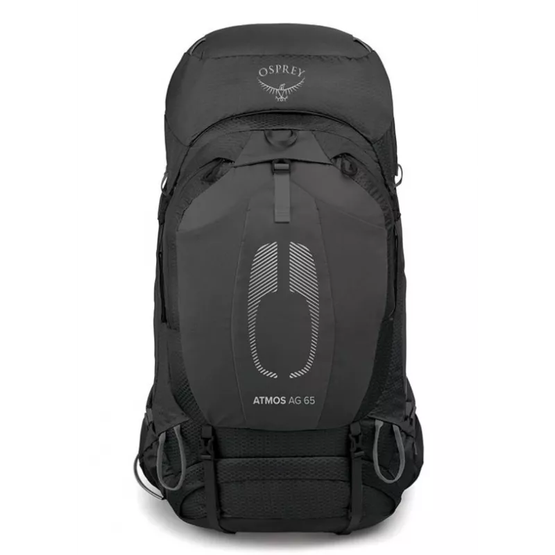 Mochila de trekking Osprey Atmos AG 65 negra L/XL
