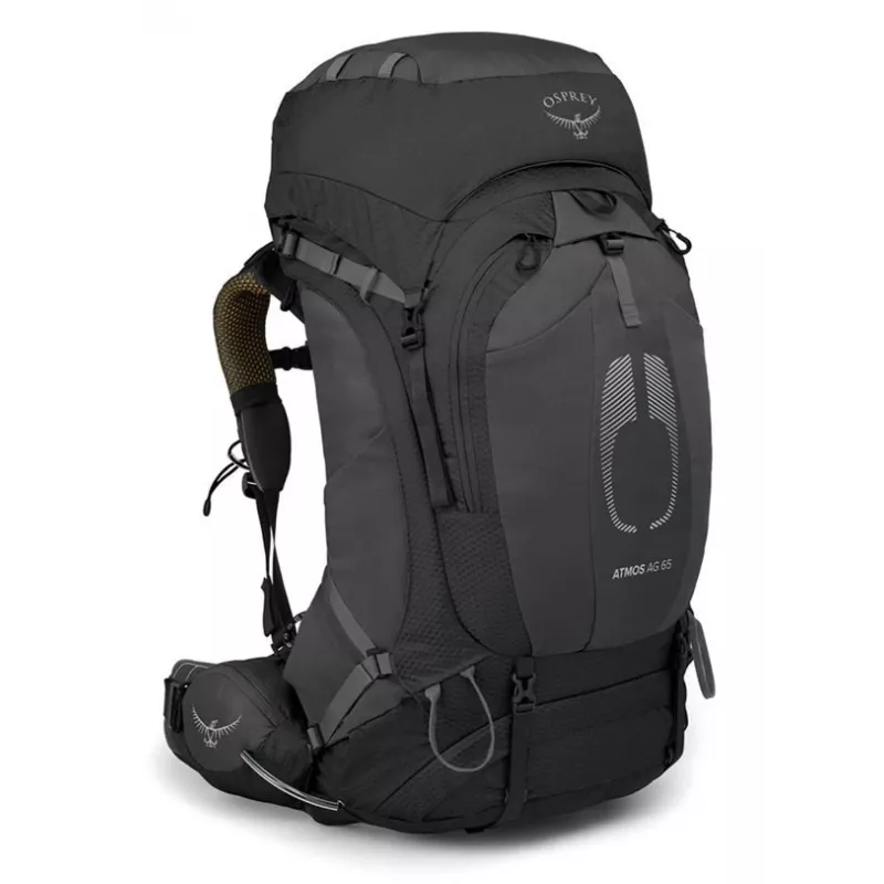 Mochila de trekking Osprey Atmos AG 65 negra L/XL