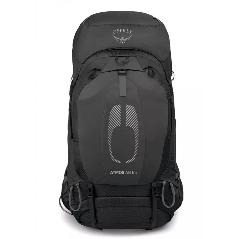 Mochila de trekking Osprey Atmos AG 65 negra L/XL
