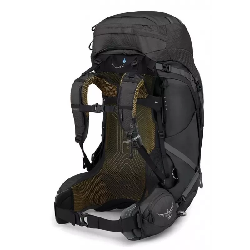 Mochila de trekking Osprey Atmos AG 65 negra L/XL