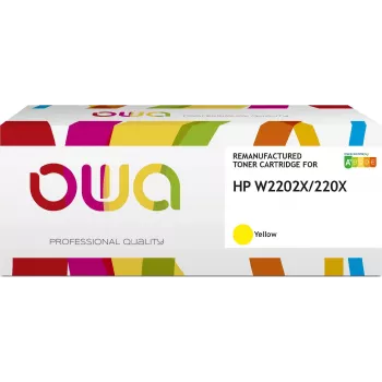 ARMOR ALL OWA cartucho de tóner compatible con HP W2202X / 220X amarillo (5.500 páginas) (K16559OW)