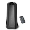 Clean Air Optima CA-603 humidificador ultrasónico con ionizador, 5 l, hasta 45 m², aromaterapia, higróstato, pantalla LCD, mando a distancia, negro