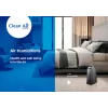 Clean Air Optima CA-603 humidificador ultrasónico con ionizador, 5 l, hasta 45 m², aromaterapia, higróstato, pantalla LCD, mando a distancia, negro