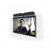 B-TECH Placa de montaje para altavoces Dual Logitech Rally Plus negra
