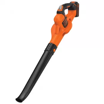 Black & Decker GWC1820PCB-XJ 18V PowerCommand Boost Soplador de hojas a batería 209 km/h Negro Naranja