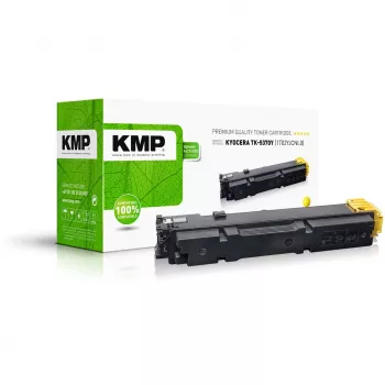 KMP Cartucho de tóner remanufacturado Kyocera TK-5370Y amarillo 5000 páginas