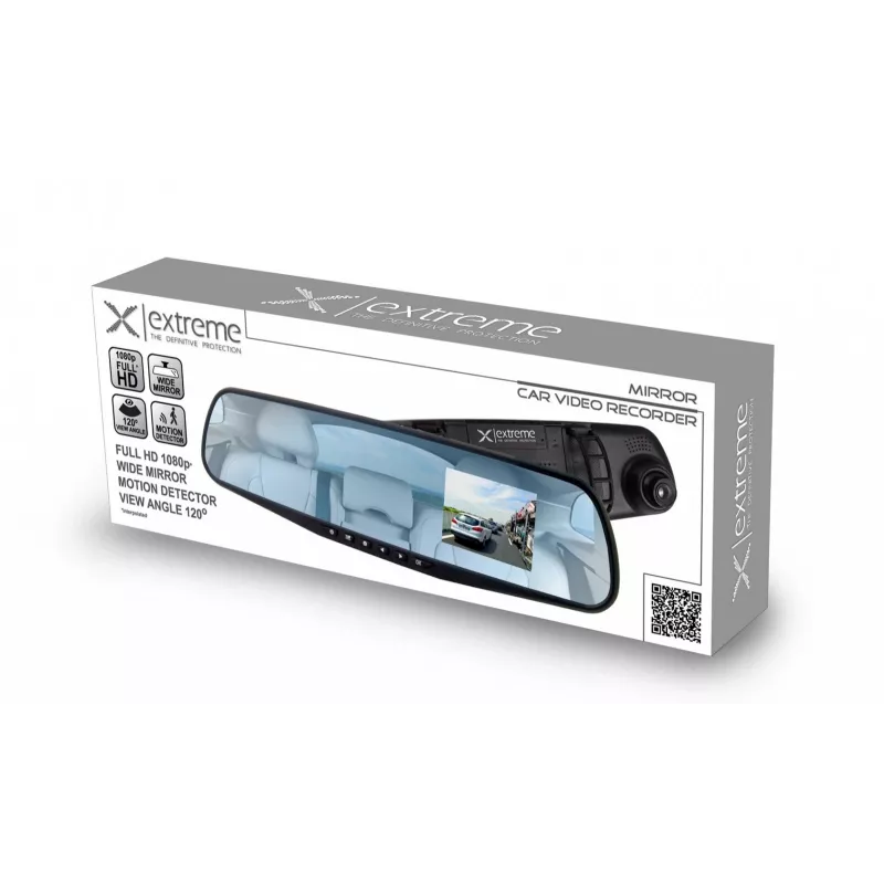 ESPERANZA Extreme XDR103 cámara de coche tipo retrovisor 1080p Full HD gran angular 170°