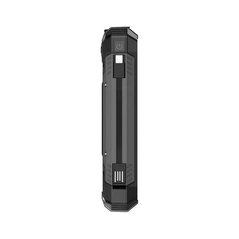 PowerNeed S20000Q Batería externa solar de exterior 20000mAh con carga inalámbrica, QC3.0 y PD 20W, negra