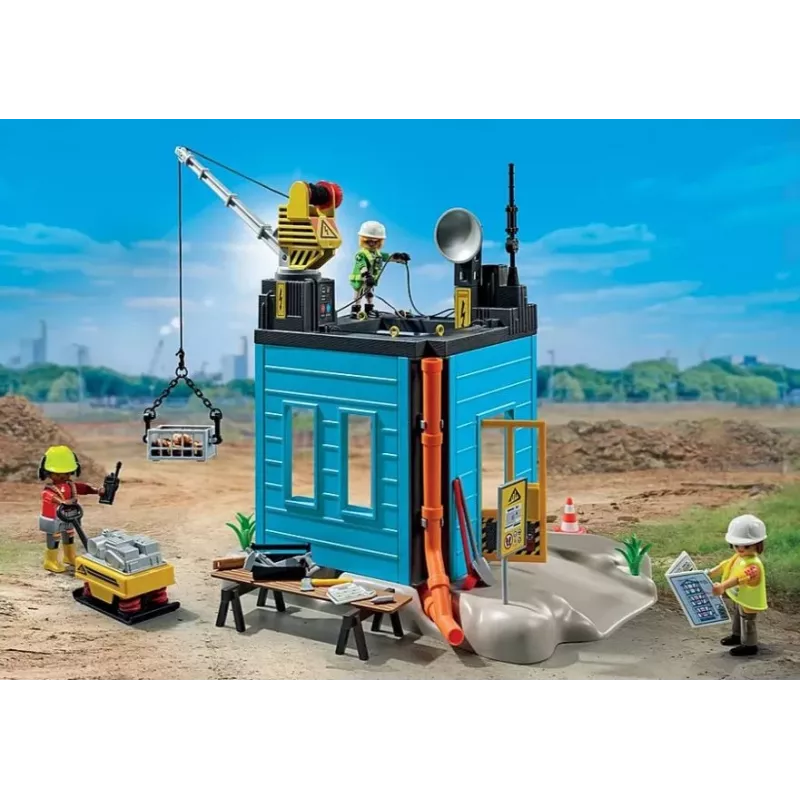 Playmobil Action Heroes 71650 Set de juego de obra