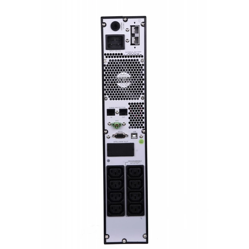 Orvaldi V2000+ SAI Line-Interactive 2 kVA 1800 W onda senoidal pura 2U Rackmount/Tower LCD 8x C13