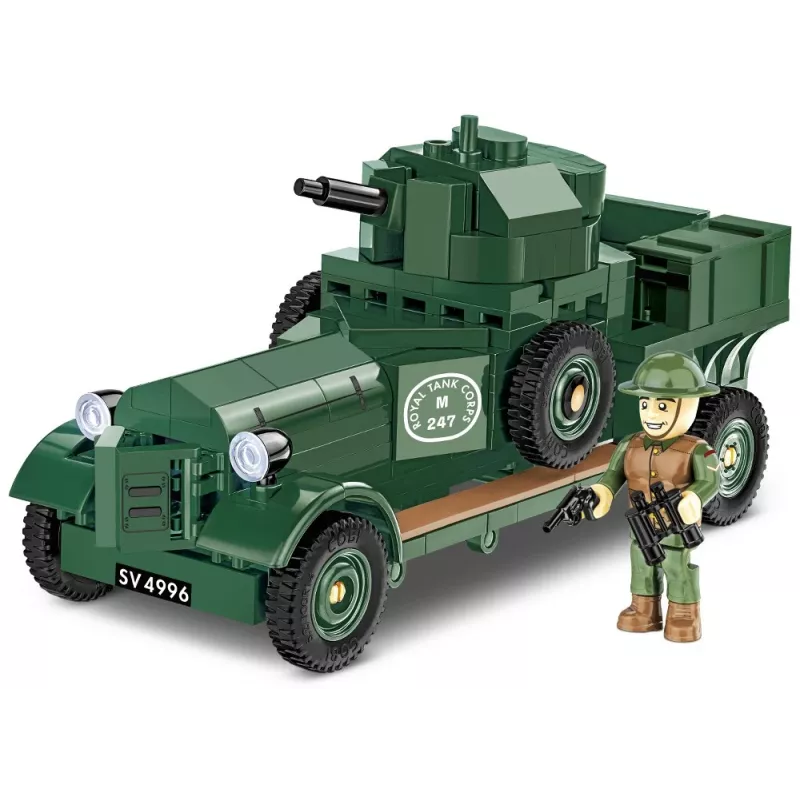 COBI KLOCKI Historical Collection Rolls-Royce Armoured Car 1920 Pattern Mk I Set de bloques de construcción (226 piezas)